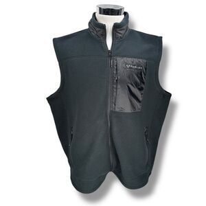 Forloh Raider Polartec Fleece Vest Men’s 3XL XXXL Black Full Zip Regular Fit